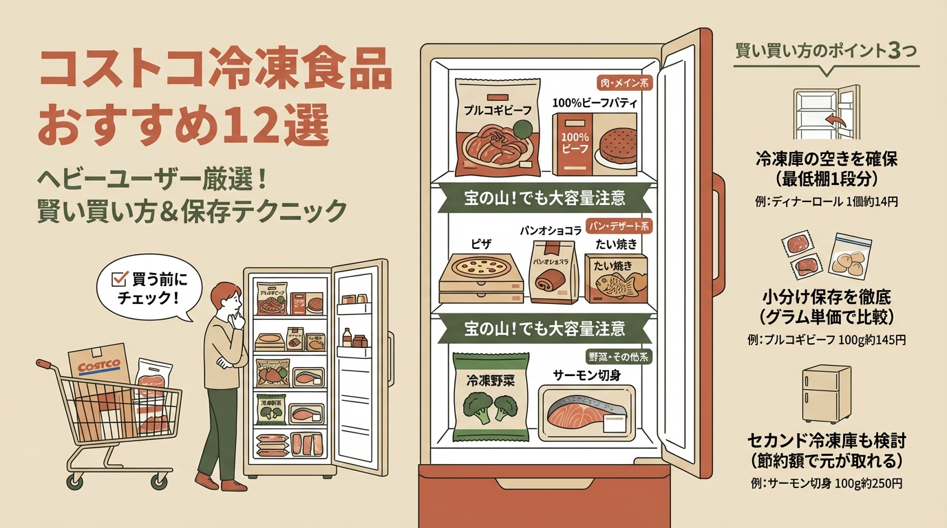 コストコ冷凍食品おすすめ12選 アイキャッチPC用